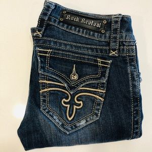 Rock Revival Jeans -Celine Boot Cut. Size 27